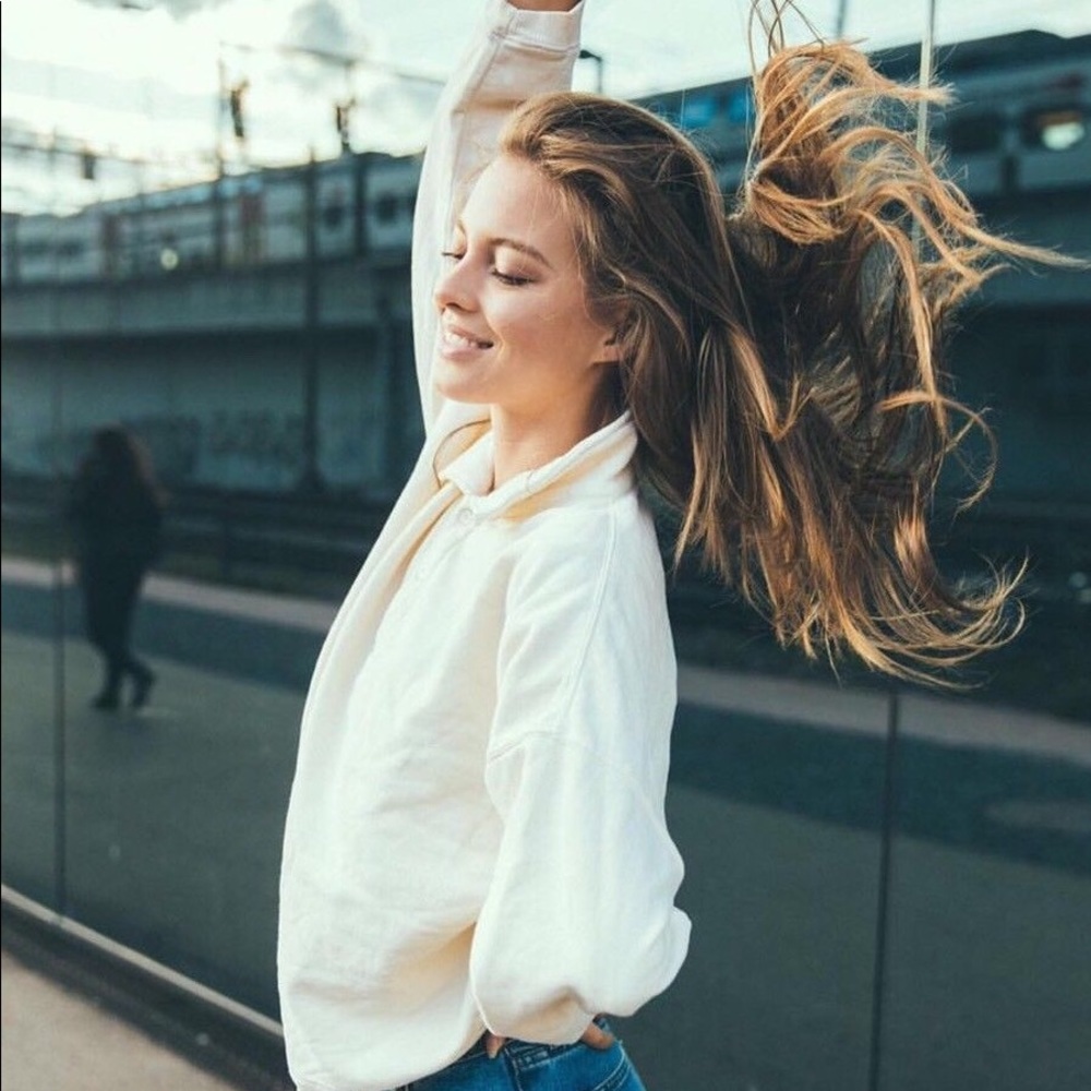Light Yellow Brandy Sweatshirt